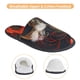 thumbnail image 3 of Balery Fiery Floral Pattern Pantuflas de Casa de Felpa Silenciosas con Diseño Estampado, Zapatillas Cómodas Antideslizantes de Algodón para Interior-Medium, 3 of 8