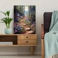 thumbnail image 5 of Qisvanset 12x16 Inch Framed Canvas Wall Art Enchanted Flower Forest Mystical Dreamy Nature Home Wall Decor, 5 of 8