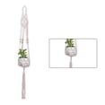 thumbnail image 1 of Bearachild Cestas colgantes 100 hechas a mano, soporte para plantas, macramé, colgador de plantas, maceta para colgar en la pared interior, soporte para Jardín y Patio No.23 Bearachild HA001777-23, 1 of 6