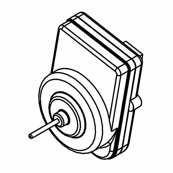 WHIRLPOOL REFRIGERATOR CONDENSOR FAN MOTOR