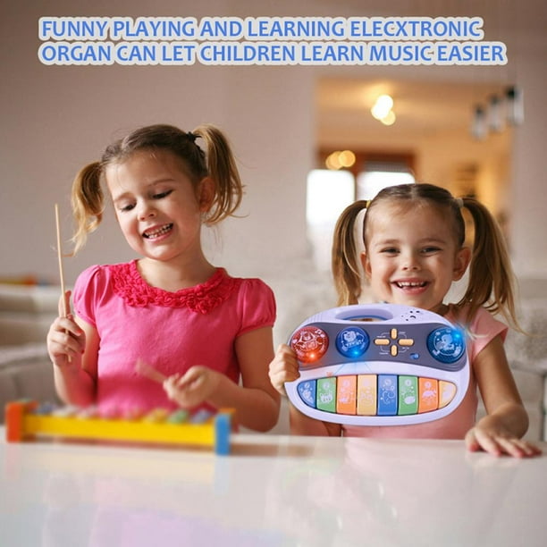 Baby Piano Toys for 1 Year Old Boy Girl Light Up Baby Toys 6 to 12