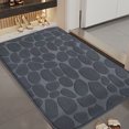thumbnail image 3 of Alfombras de baño pequeñas, antideslizantes, lavables a máquina, alfombrillas de baño de piedra para baño, alfombrilla de ducha extra suave y absorbente de secado rápido para suelo de baño, bañera y, 3 of 5