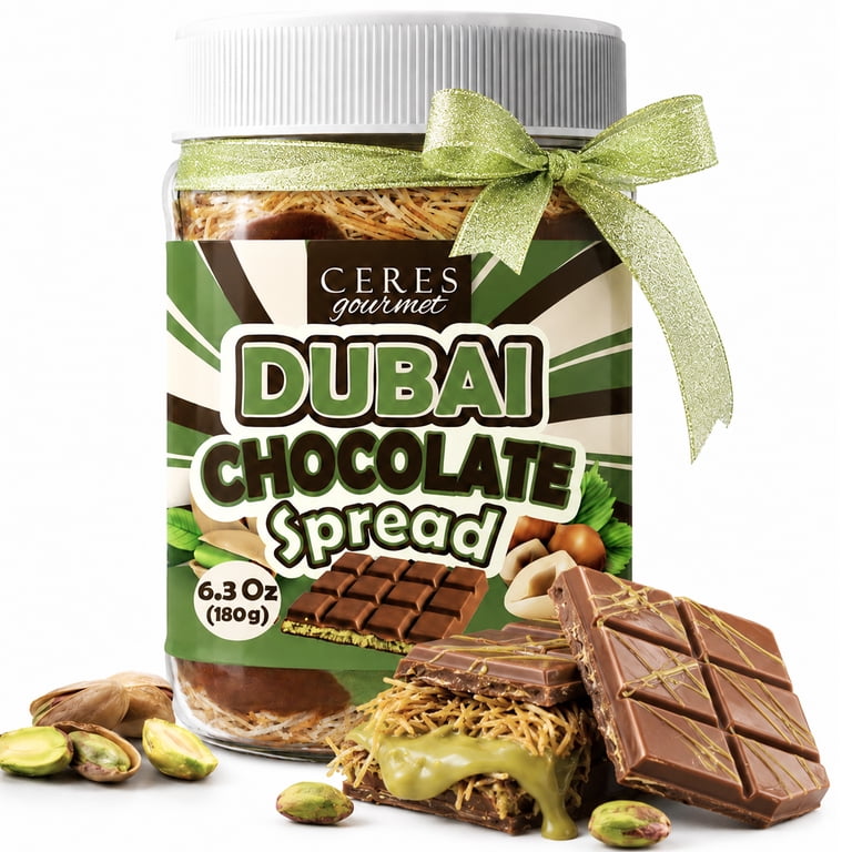 Ceres Gourmet, Chocolate Spread, Pistachio Kataifi 6.35 oz