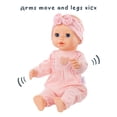 thumbnail image 5 of Baby Born Learn to Walk Baby Doll Annabell - Blue Eyes: Realistic Features for Kids Ages 3+, Walks, Crawls, Sits & Kicks, Eyes Open & Close, Multiple Sound Effects, 5 of 5