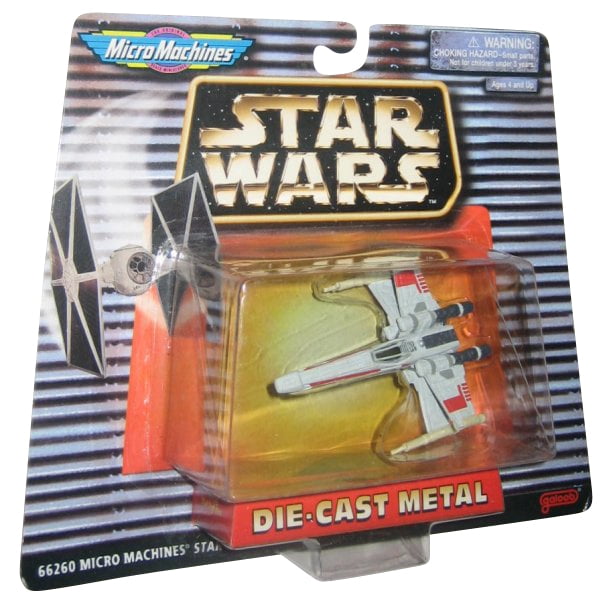 Star Wars Micro Machines DieCast Metal XWing Toy