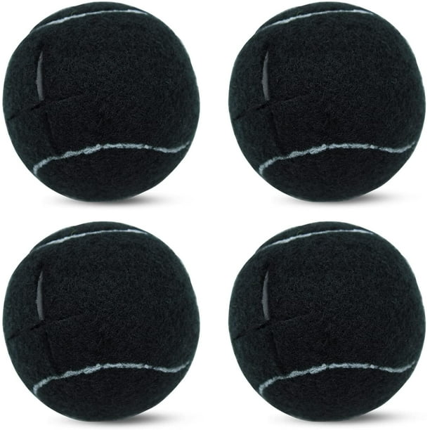4 Balles de Tennis Prédécoupées pour la Protection des Pieds et du Sol des Meubles, Revêtements de Patins en Feutre Résistants et Durables