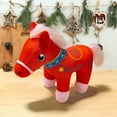 thumbnail image 5 of Hometravel Red Horse Plush Toy Doll, Year of the Horse Success Theme Stuffed Animal for Kids, 20cm Soft Baby Horse for Sleep Companion, Gift for Collection, 5 of 8