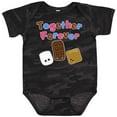 thumbnail image 3 of Inktastic Together Forever- S'mores Boys or Girls Baby Bodysuit, 3 of 5