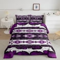 thumbnail image 2 of Castle Fairy Boho Hippie Aztec Twin Comforter Sets for Adults,Cow Print Bedding Set, 2 of 8