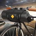 thumbnail image 3 of Bicycle Front Bag, Large Capacity Black Easy to Install Bike Front Bag, for Cyclist Accessories, 3 of 8