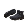 thumbnail image 3 of Crocowalk Mens Winter Snow Ankle Boots Plush Lining Outdoor Booties Sneakers, 3 of 7