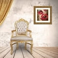 thumbnail image 3 of Heighton, Brent 26x26 Gold Ornate Wood Framed with Double Matting Museum Art Print Titled - Dramatic Poppy, 3 of 4