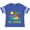 Football Blue and White, variant on Inktastic I Love St Lucia Boys or Girls Toddler T-Shirt