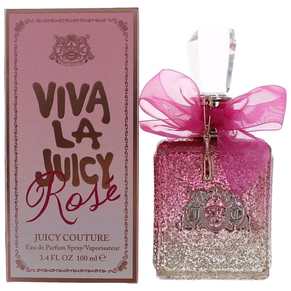 Viva La Juicy Rose Eau De Parfum Spray, Perfume for Women, 3.4 Oz / 100 Ml
