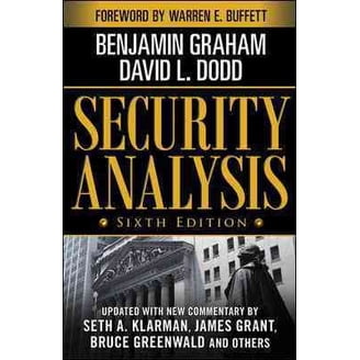 Security Analysis: The Classic 1934 Edition, (Hardcover) - Walmart.com