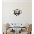 thumbnail image 3 of Sydney 9 light Polished nickel Chandelier Silver Shade (Grey) Royal Cut Crystal, 3 of 9