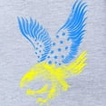 thumbnail image 2 of CafePress - Cool Ukraine Flag Ukrainian - Cute Infant Baby Football Bodysuit, 2 of 3