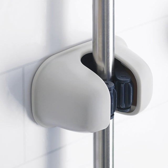 Xihbxyly Gancho para Trapeador Sin Taladro, Autoadhesivo para Montaje En Pared, Organizador Resistente, Diseño Compacto, Fácil Instalación, Ideal para Casa, Oficina o Garaje, Tamaño 9,5 X 5,9 X 4,7 C