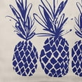 thumbnail image 2 of Simply Daisy 16" x 16" Pineapples Decorative Throw Pillow, Indigo Blue, 2 of 4