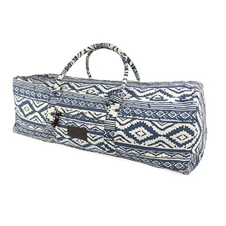 Kindfolk Yoga Mat Duffle Bag Extra Large Xl Patterned Canvas With
