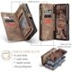 thumbnail image 2 of Funda para Samsung A55, tarjetero a prueba de golpes, magnética, 2 en 1, con cremallera desmontable, funda tipo cartera para Samsung Galaxy A55 5G, de cuero TPU antiarañazos, 2 of 8