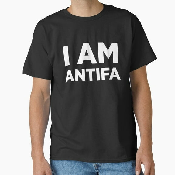 I Am Antifas Gift For Fans For Men And Women With A Funny G19711 Unisex T-Shirt, Up to Size 5XL