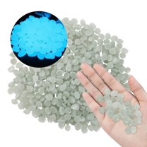 1000Pcs Glow in The Dark Rocks, Luminous Pebbles Glow Stones for Outdoor Decor, Garden, Aquarium, Walkway, Fish Tank, Glow Stones Rocks 0.3”- 0.4” (0.3-0.4, White, 1000)