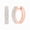 Rose Gold Vermeil Plated Silver, variant on Sterling Silver Diamond Hoop Earring 1/20 Ct, 925 . Dimand Hoop Earrings for Women, Silver Hoop Earrings