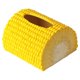 thumbnail image 1 of Caja de pañuelos de resina con forma de maíz, moderna y sencilla, estilo chino, para decoración de sala de estar, color amarillo, 1 of 5