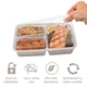 thumbnail image 3 of Recipientes para preparación de comidas Bentgo Prep, 20 unidades, sin BPA, color gris, 3 of 7