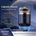 thumbnail image 2 of 2 in 1 Mini-Shave for Men Electric Shaver Pocket Rechargeable Waterproof Razor, 2 of 5