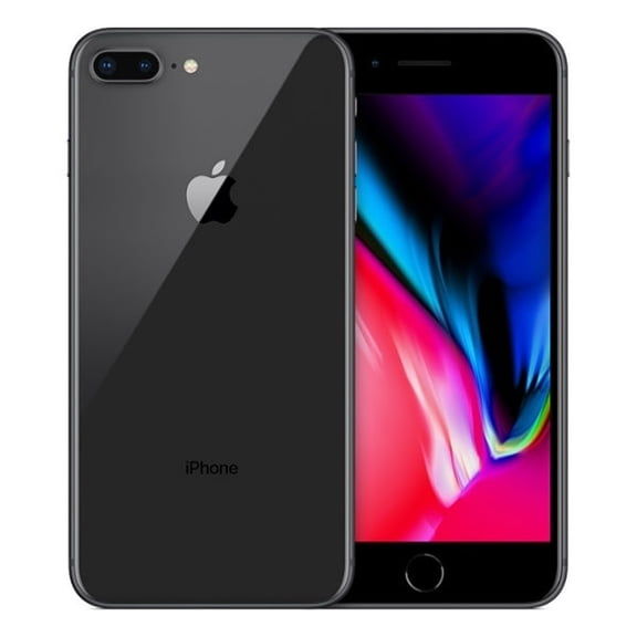 Restored Apple iPhone 8 Plus 64GB 5.5" 4G LTE GSM Unlocked, Space Gray (Refurbished)