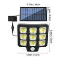 thumbnail image 3 of PRETXORVE Household Rural Yard Lighting Garage Light Solar Wall Light Solar Light Outdoor Garden Light COB, 3 of 7