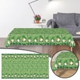 thumbnail image 2 of Irish Flannel Tablecloth St Pat's Traditional Design for Dining Kitchen Table Holiday Celebration Durable Easy Clean, 2 of 4