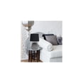 thumbnail image 6 of Round Concrete Table Lamp - Modern Gray Base & Black Shade - Stylish Home Accent Lighting, 6 of 6