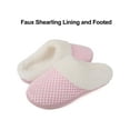 thumbnail image 5 of ULTRAIDEAS Women's Comfy Coral Fleece Memory Foam Slippers, Slip-on House Slippers for Indoor Use, 5 of 5