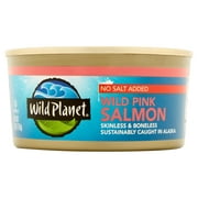 Wild Planet Salmon Pink Wld Alska Ns,6 Oz (Pack Of 12)