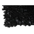 thumbnail image 5 of Chesapeake Comfy Shag Black Area Rug (5' x 7'), 5 of 6
