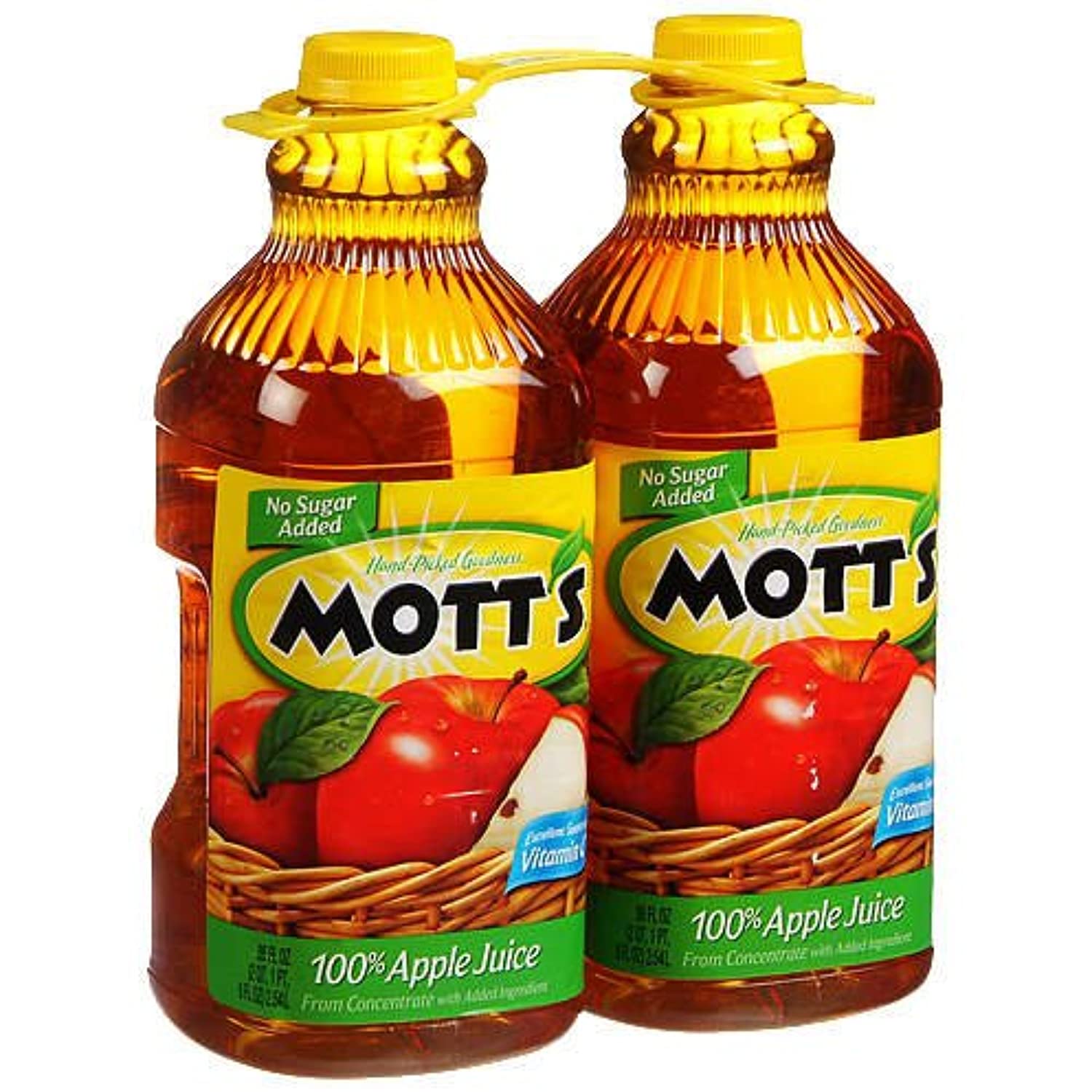 Motts 100 Apple Juice 2/86 Oz. Bottles