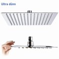 thumbnail image 2 of Shower Head Shower Heads & Showers Rain Shower Rainforest Shower Water Saving Shower Head 20cm, 2 of 5