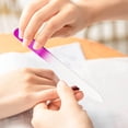 thumbnail image 4 of DHARMONAL Gradient Nail File Tempered Glass Nail File High End Nail Shop Strip Glass File Nail File Bits Cuticle Nails Package Files 100/180 Acrylic Nail Stuff Mini Nail Files Pack, 4 of 5
