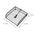 thumbnail image 6 of Elegant Flat Paper Napkin Holder with Dispenser Arm - Napkin Holders for Table, Kitchen, C2634, 6 of 6