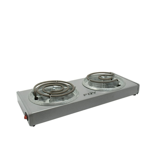 Parrilla Eléctrica SURTEK 2 Quemadores Con Asa 600W 800W 127V
