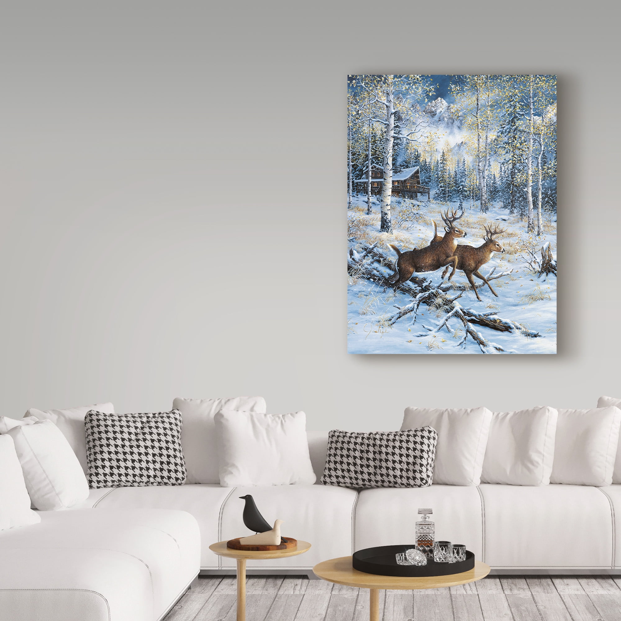 Trademark Fine Art 'A Pair' Canvas Art by Jeff Tift