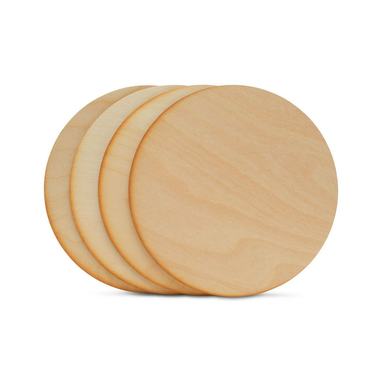 3 Wooden Circles 9 Inches Woodpeckers