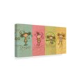 thumbnail image 2 of Trademark Fine Art 'Dream Love Believe Sing Panel v2' Canvas Art by Anne Tavoletti, 2 of 3