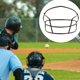 thumbnail image 1 of Máscara facial de béisbol para hockey sobre hielo, para deportes de bateo al aire libre, softbol 21x23cm, 1 of 8