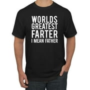 Wild Bobby, Wild Bobby,World's Best Farter I Mean Father Fart Joke Gift for Dad Husband, Father's Day, Men Graphic Tees, Black, Small