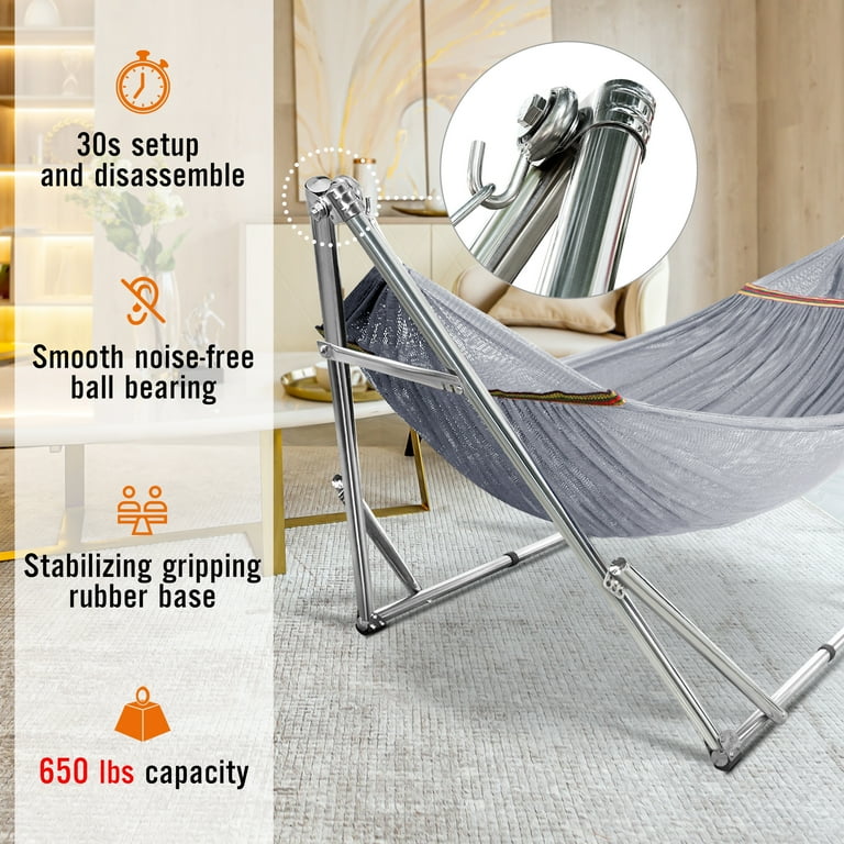 Tranquillo Adjustable Hammock Stand, Collapsible Camping Tranquillo Adjustable Hammock Stand, Collapsible Camping
