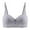GY1, variant on Wireless Backless Bra for Women Seamless Comfort with Convertible Transparent Shoulder Straps and Elegant Design White 34